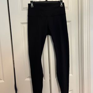 Lululemon wunder trains full length leggings. Only worn a handful of times!!!